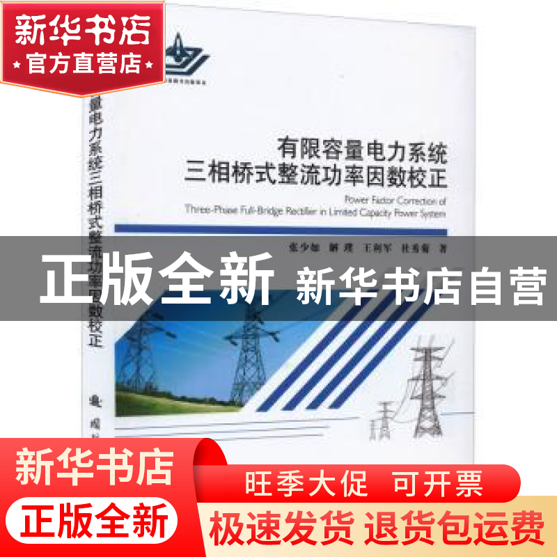 正版 有限容量电力系统三相桥式整流功率因数校正 张少如,解璞 国高清大图