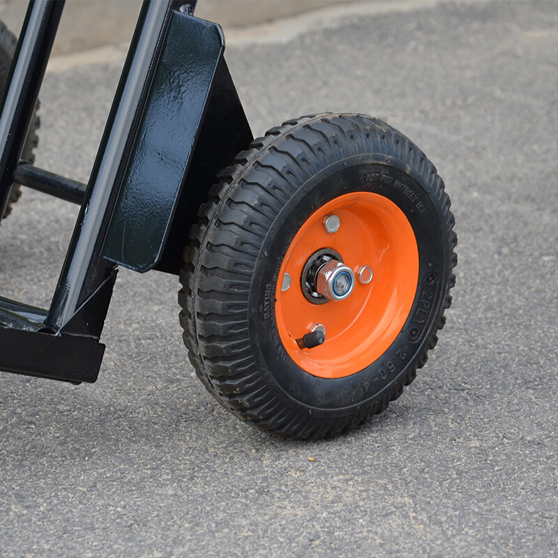 载重王老虎车手推车折叠加厚拉货车大轮工业级小拖车手拉车推货车充气