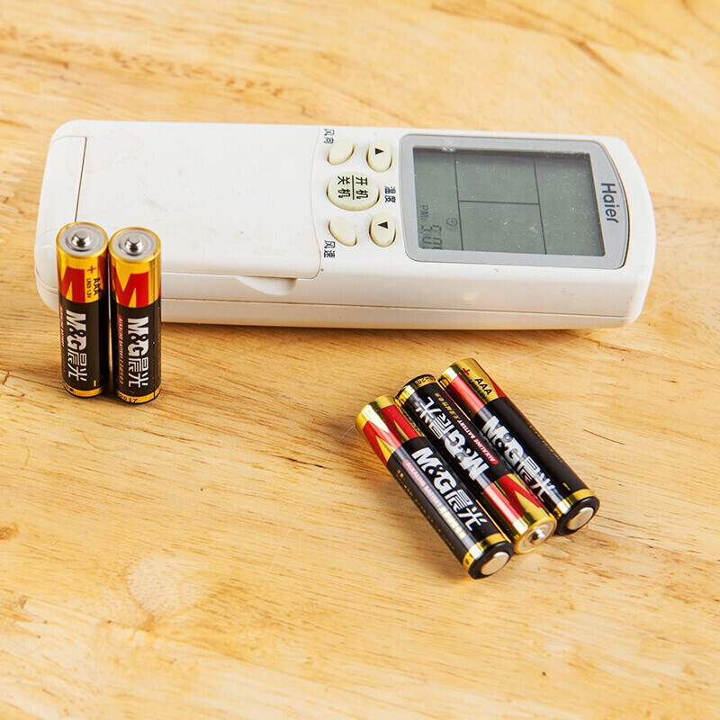 晨光 碱性电池5号(4粒收缩) 10卡 共40粒装ARC92558