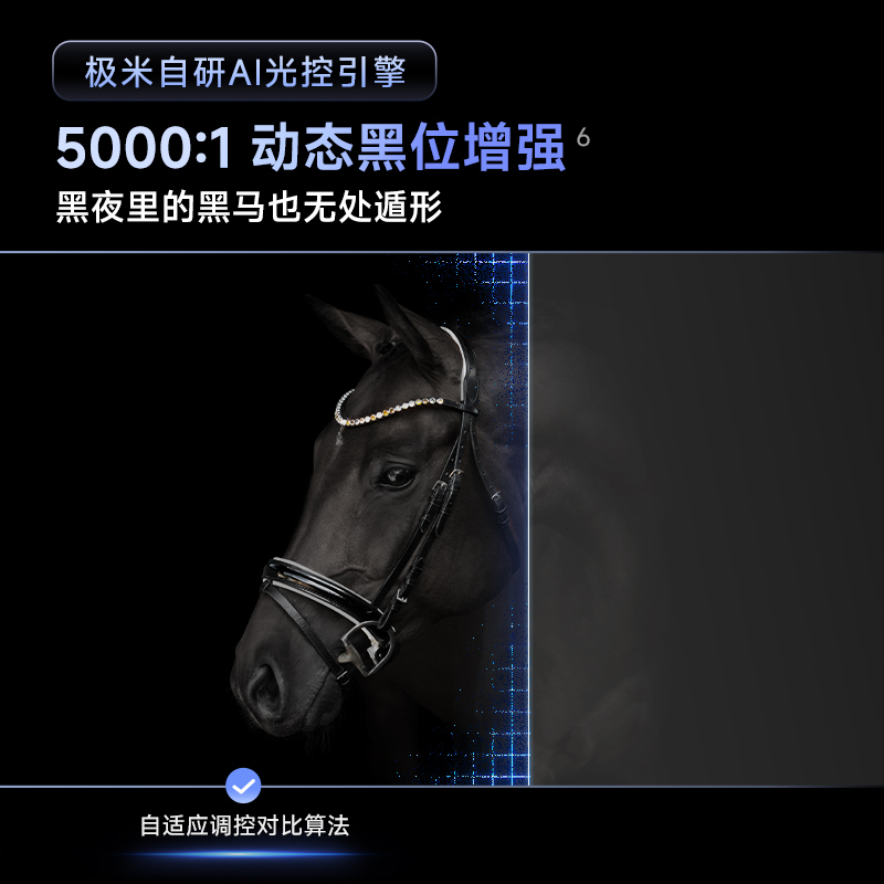 极米Z6X Pro 三色激光高亮版 投影仪家用 轻薄投影机高清 一体式云台 2年质保高清大图