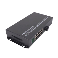 瑞利通1光8电光纤收发器XRLT-1180