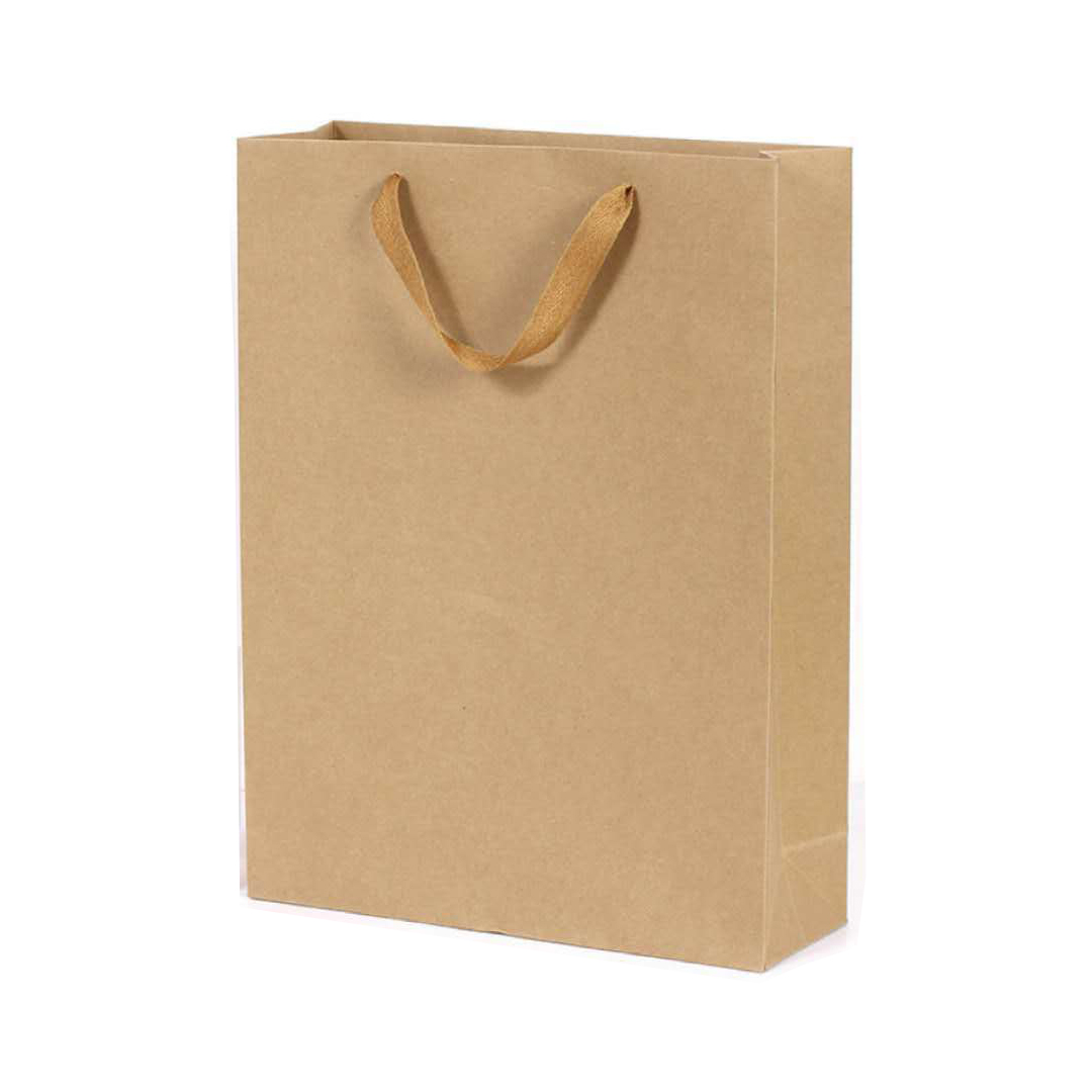牛皮纸袋定制手提袋礼品袋 竖版-长30CM/高40CM/宽10CM/单只(100只起拍)高清大图
