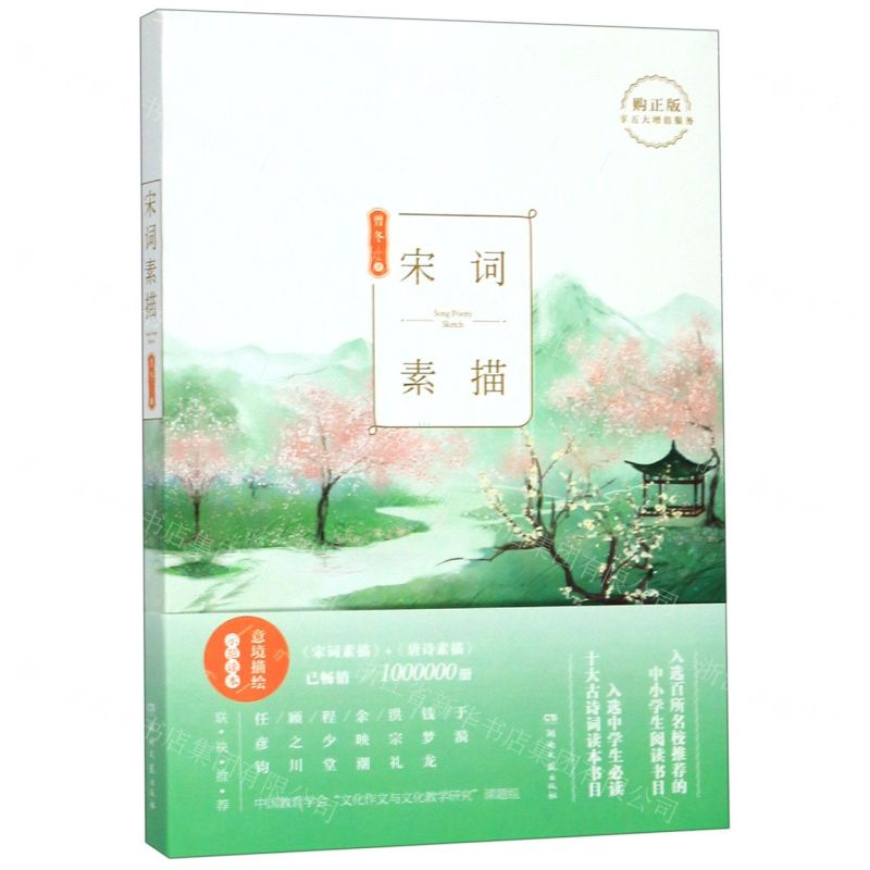 [N]宋词素描-9787540491970高清大图