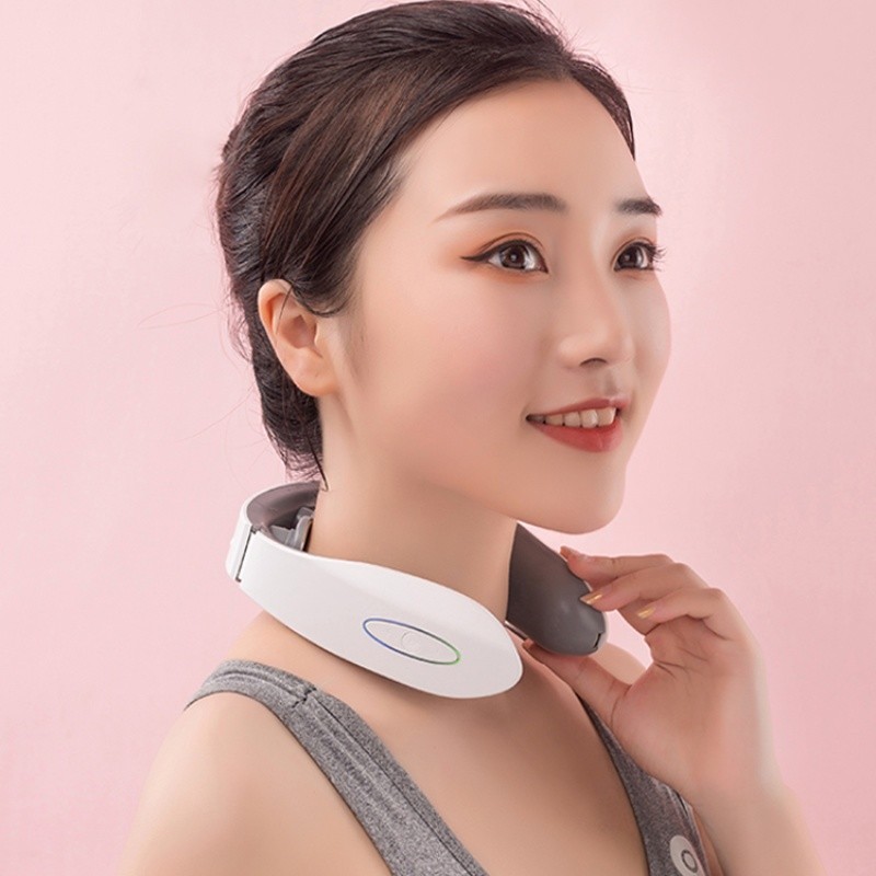 上亨颈椎按摩仪SHZH-JZY003白色高清大图
