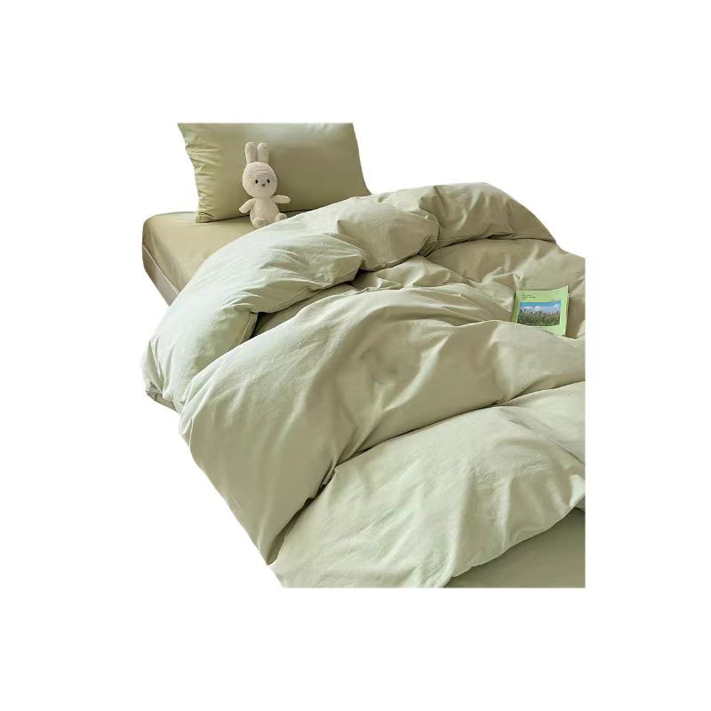 百纳千禧 学生职工宿舍床上用品全棉七件套 BNQX-DJT02 套高清大图