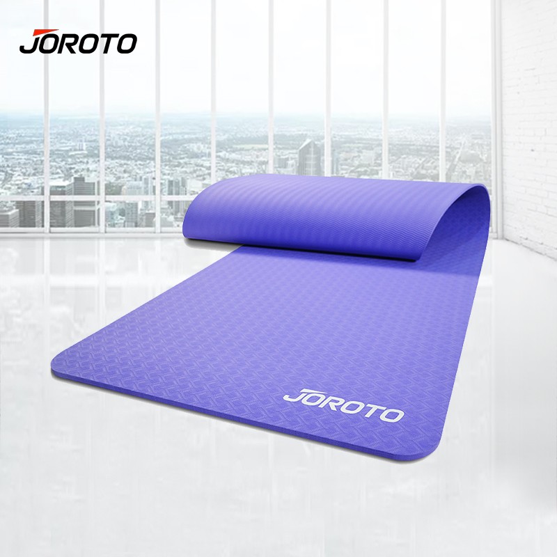 捷瑞特JOROTO加厚加宽专业运动健身训练瑜珈垫YG201高清大图