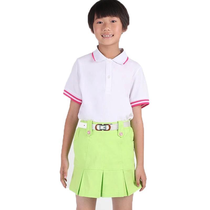 高尔夫服装 女童儿童高尔夫短裙 Golf运动裤裙 防走光百褶裙 纯色高尔夫运动短裙