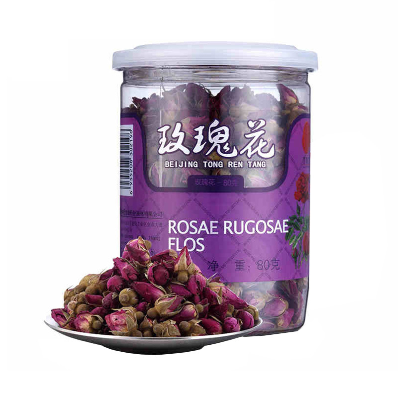 同仁堂玫瑰花茶80g/瓶