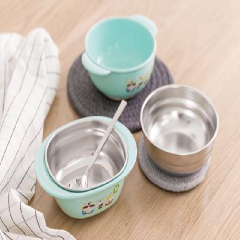 名创优品（miniso） 萌兔不锈钢儿童多用碗 可爱卡通吃饭汤碗其它/送儿童/礼品高清大图
