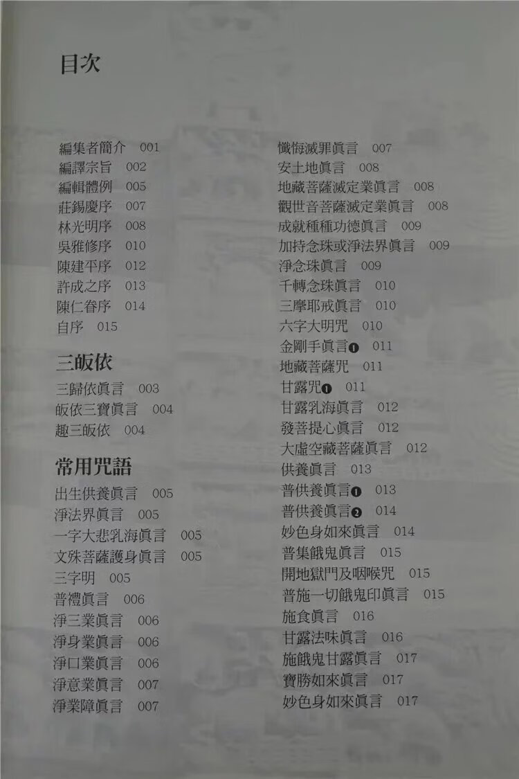 梵文常用咒语汇编 黄力查 大千高清大图
