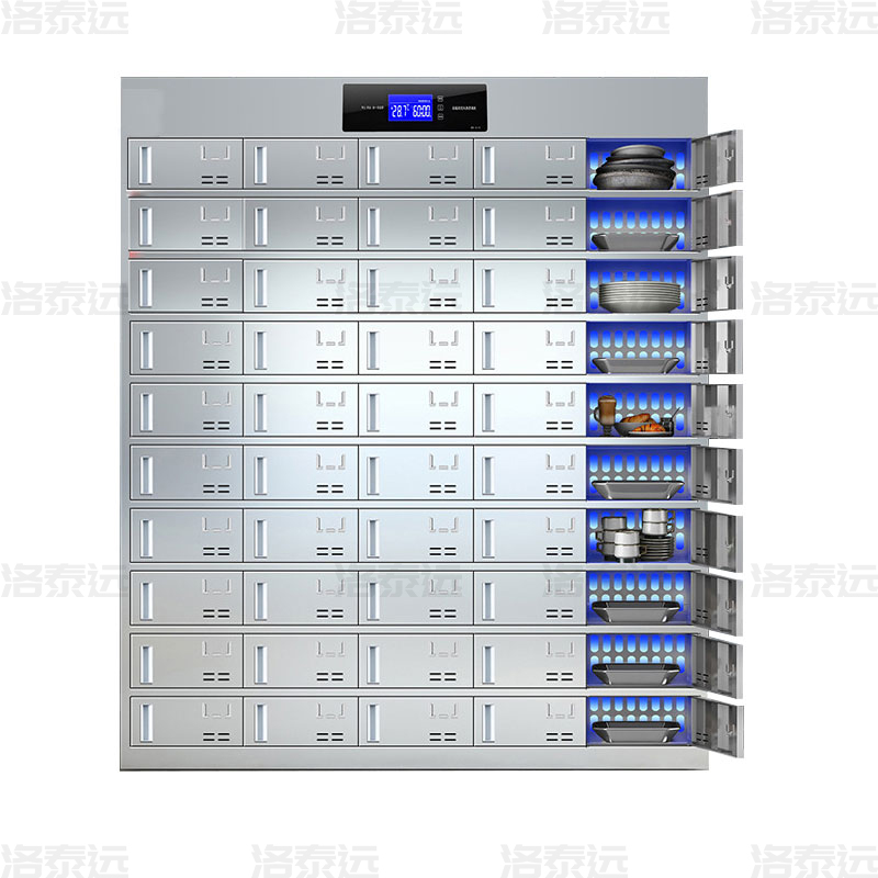 洛泰远 LTY4022711 不锈钢消毒碗柜食堂餐具柜多门储物柜50门餐盘消毒柜高清大图