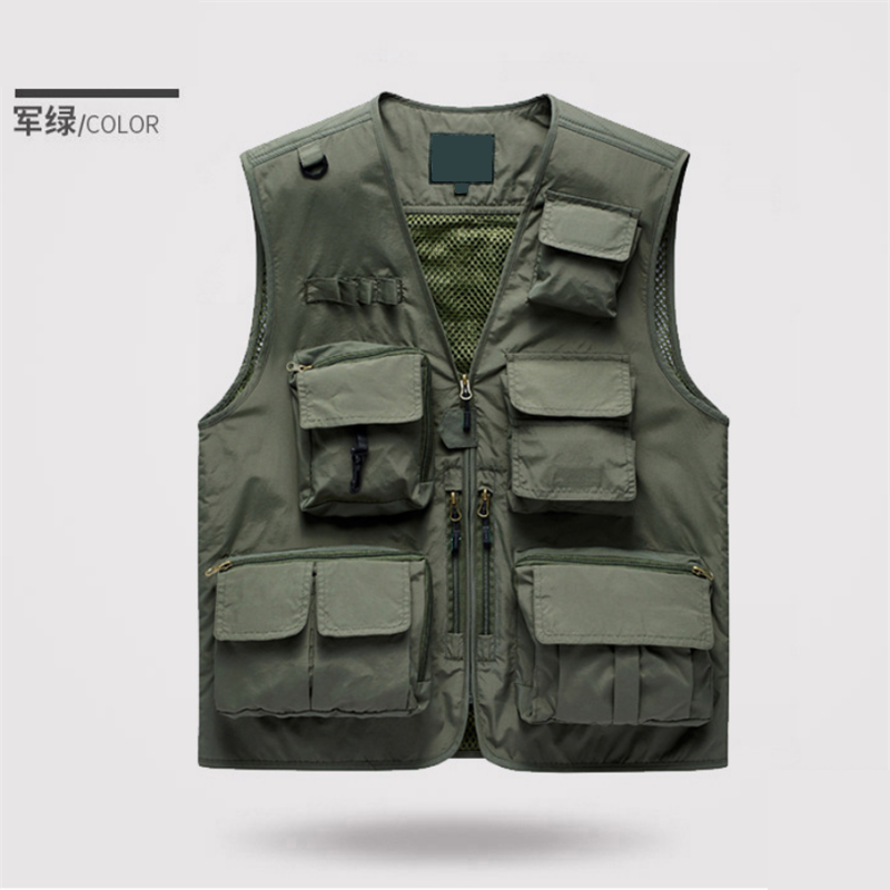 京嘉(JINGJIA)多袋工装马甲男女消防救援应急通信志愿者反光背心马夹 定制LOGO