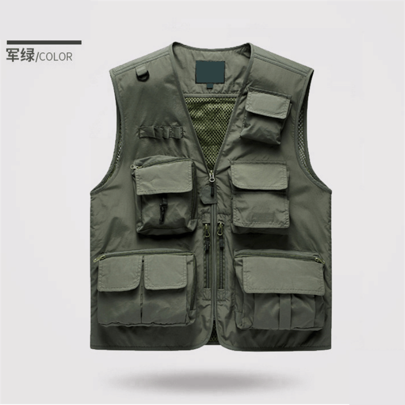 京嘉(JINGJIA)多袋工装马甲男女消防救援应急通信志愿者反光背心马夹 定制LOGO图片