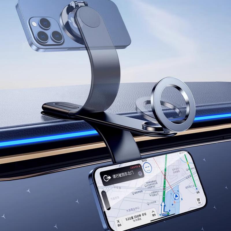 领臣(licheers) 磁吸车载手机支架 全车型通用 软铝任意折叠 LC-SKR07 / 个高清大图