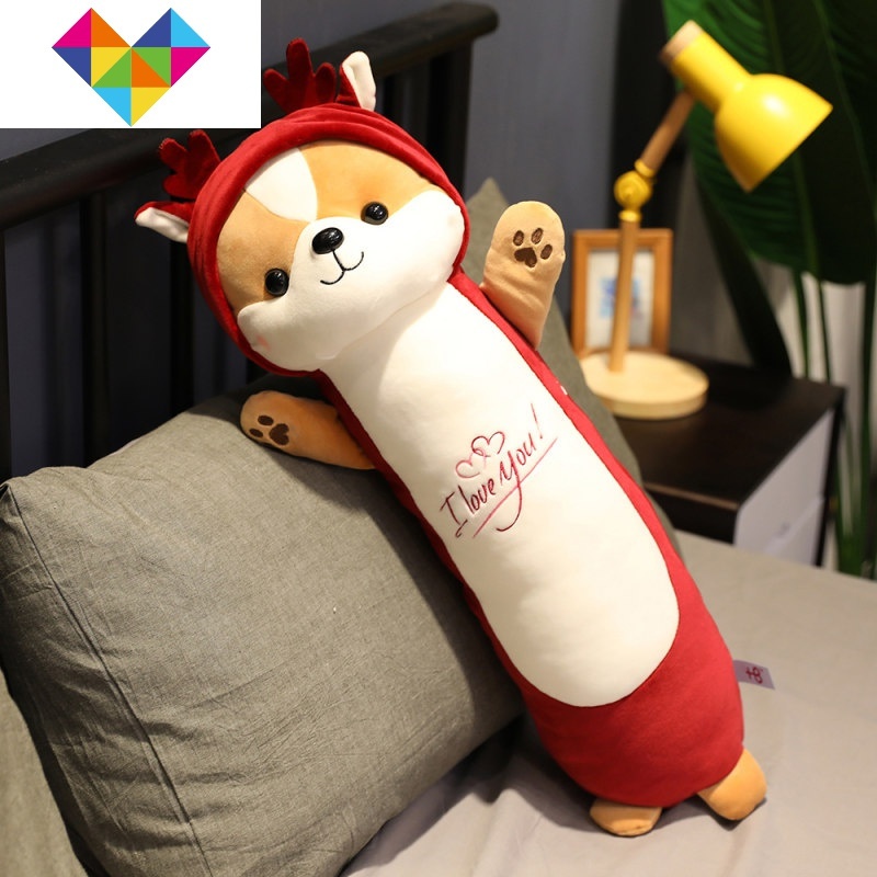 御蓝锦抱枕可爱小松鼠抱枕长条枕毛绒玩具睡觉枕头床上公仔玩偶男女生日御蓝锦 价格图片品牌报价 苏宁易购瑞驰家纺专营店