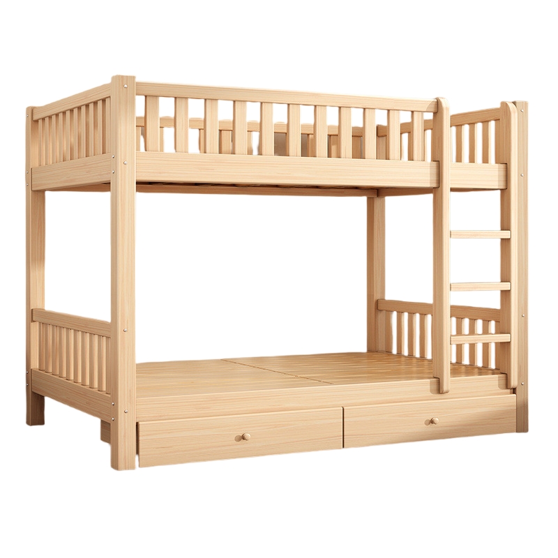 豫汉迎实木上下床高清大图