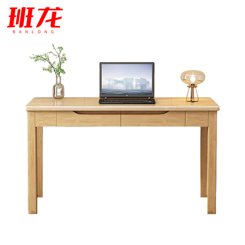 班龙书桌1.2米原木色张高清大图