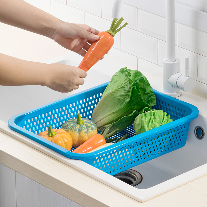 茶花 乐惠4号方筛 50*36*17.5cm/个高清大图