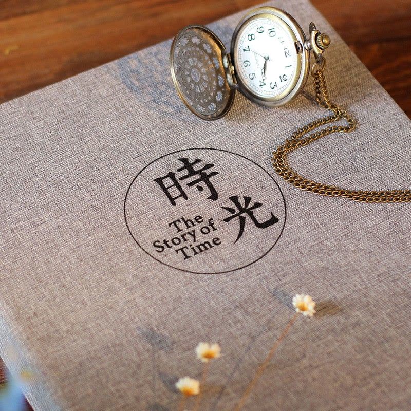 三维工匠相册diy手工粘贴式影集创意本情侣纪念册车票收藏册情人节 三维工 棉麻DIY[我们] 相册+礼包+文艺帆布包+1图片