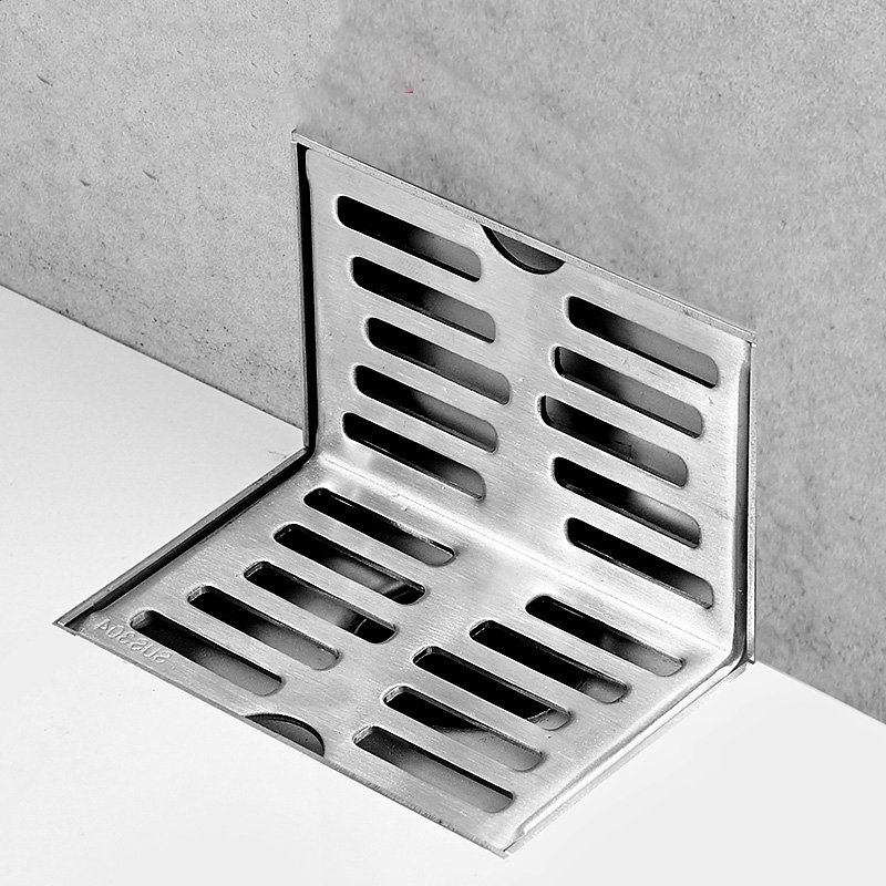 符象地漏1 77 不锈钢304侧排地漏阳台墙符象排水l形酒店卫生间直排水75管50墙拐角 价格图片品牌报价 苏宁易购日诺家装专营店