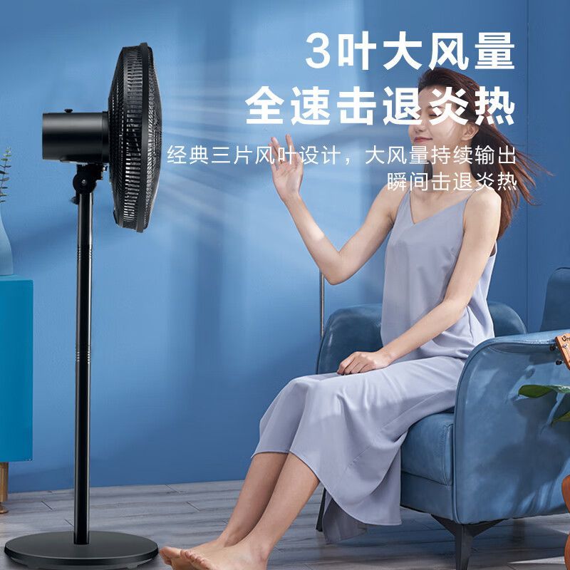 美的 电风扇机械式强风轻音FSA40UC高清大图