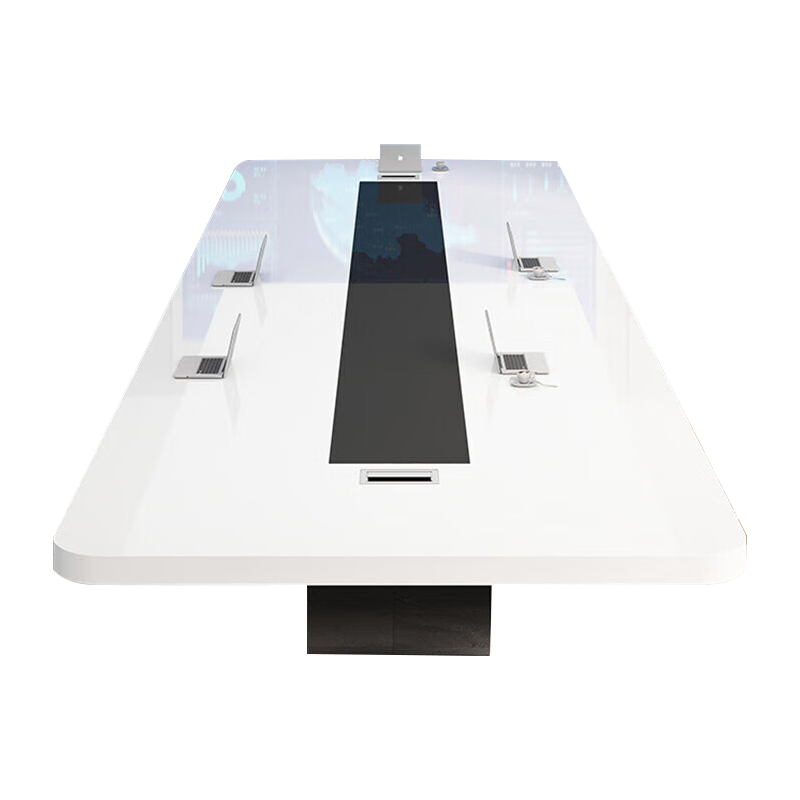 科野 烤漆会议桌长条接待培训会议室办公桌洽谈桌高清大图