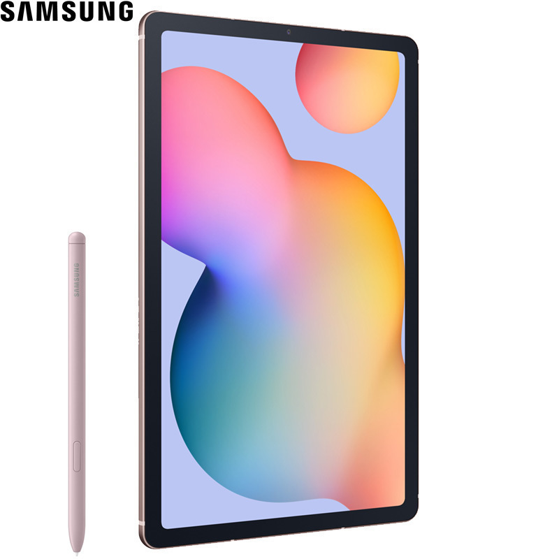 三星(SAMSUNG)平板电脑Galaxy Tab S6 Lite10.4英寸高清大屏追剧影音游戏娱乐阅读移动轻薄商务办公本网课学习机4G+128G LTE版 樱花粉