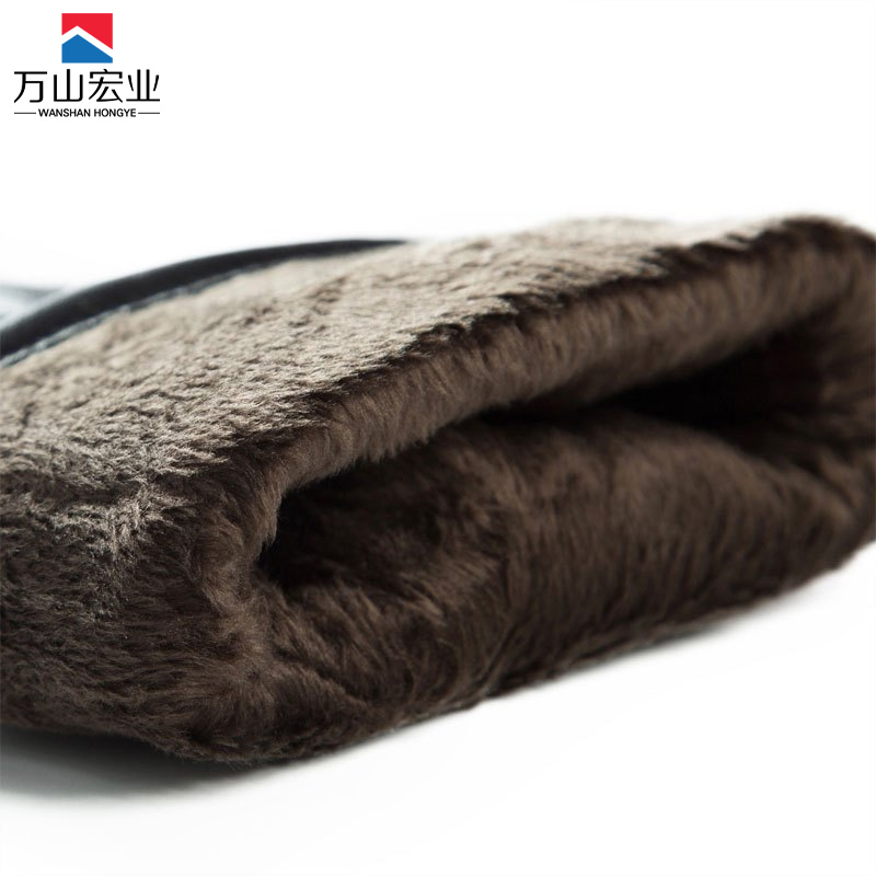 万山宏业 整皮男女款加绒羊皮手套盒装WD21T/副高清大图