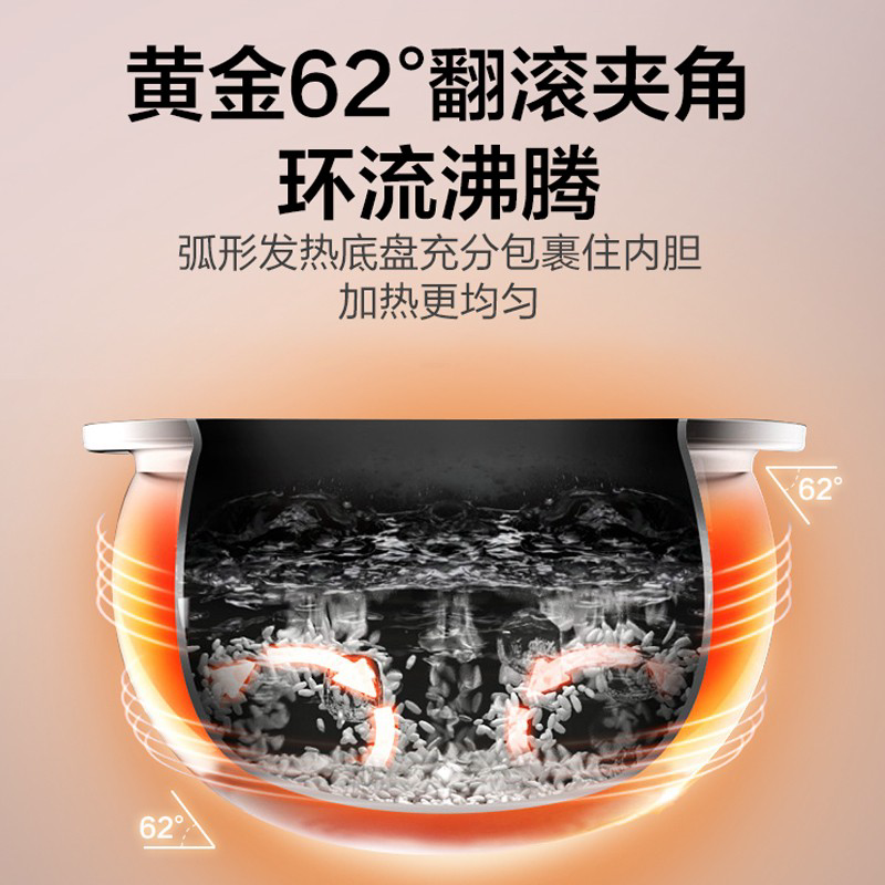 苏泊尔(SUPOR)智能电压力锅5L 双胆SY-50YC505Q高清大图