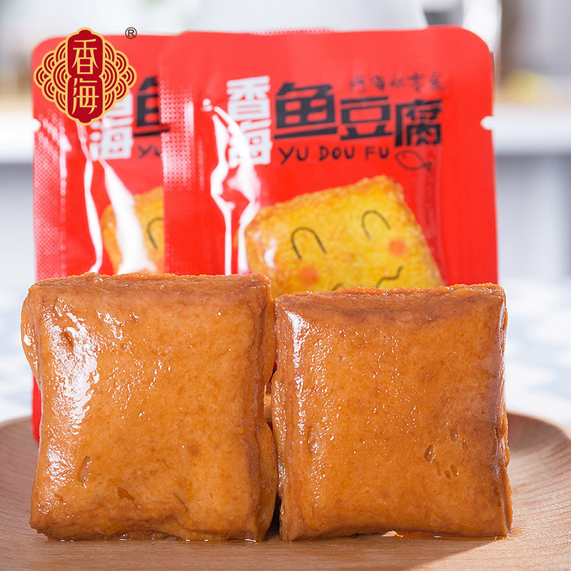 鱼豆腐100g*2袋(烧烤味)(孜然味)(辣味)(泡椒味)