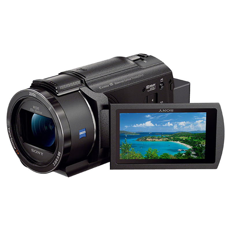 索尼(SONY)FDR-AX45A高清数码摄像机4K专业视频拍摄(5轴防抖快捷编辑约20倍光学变焦)高清大图