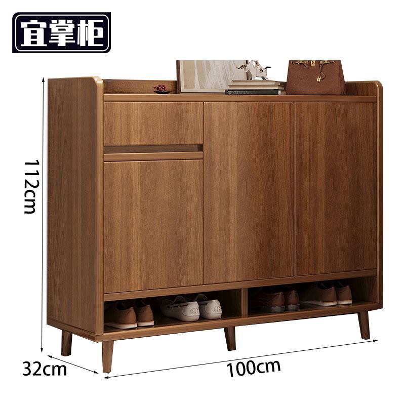 宜掌 柜 木质鞋柜高清大图