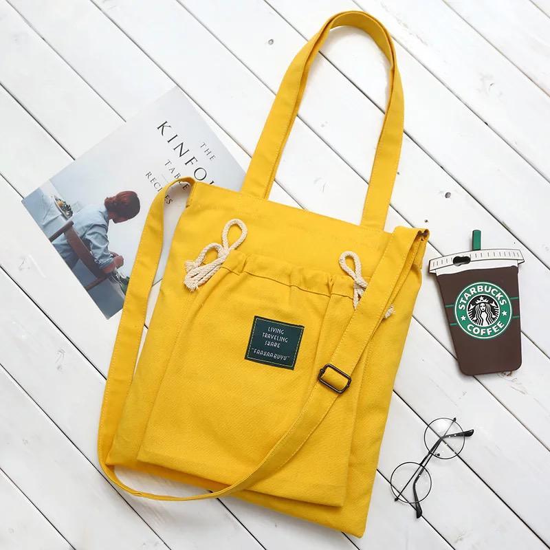 原宿风女士斜挎包帆布女学生韩版单肩手提百搭简约宇旋