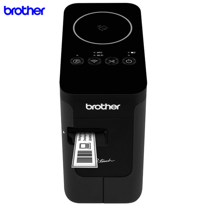 兄弟(Brother) PT-P750W 网络电脑标签打印机 高精度 高速度打印 即插即用 24mm