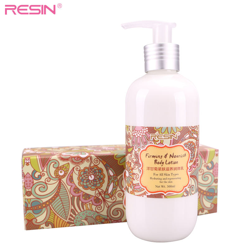 语欣洋甘菊紧肤滋养营养润体乳300ml 补水保湿 RESIN精油身体润肤乳 提拉紧致去角质 各种肤质 男女通用