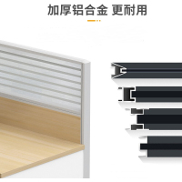屏风办公桌组合办公家具职员办公桌L型员工位职员位现代隔断办公桌子办公室工作员职员桌单人位