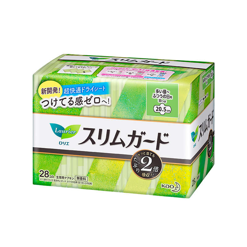 花王卫生巾乐而雅S系列日用20.5厘米*28片