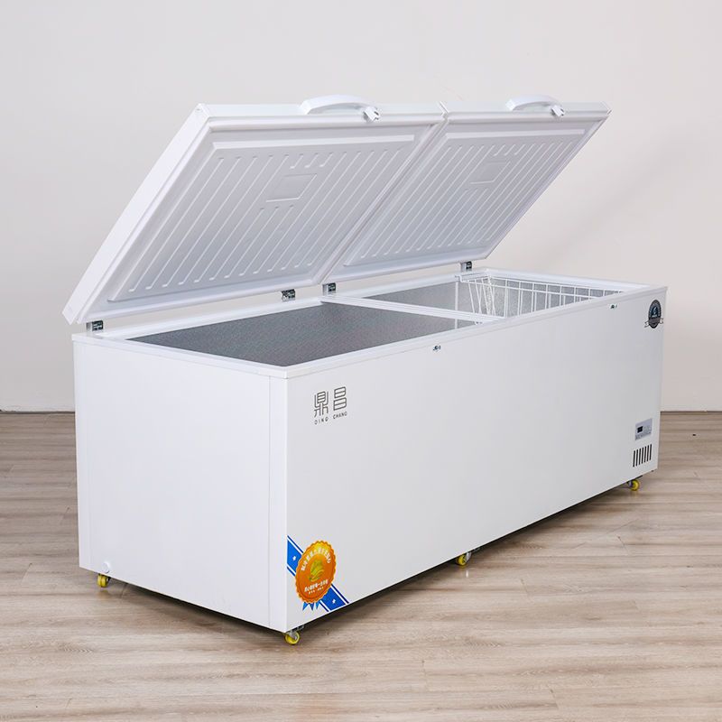 冰柜冷藏冷冻商用大容量铜管卧式节能冷柜冷冻柜单温双温雪柜冰箱l2