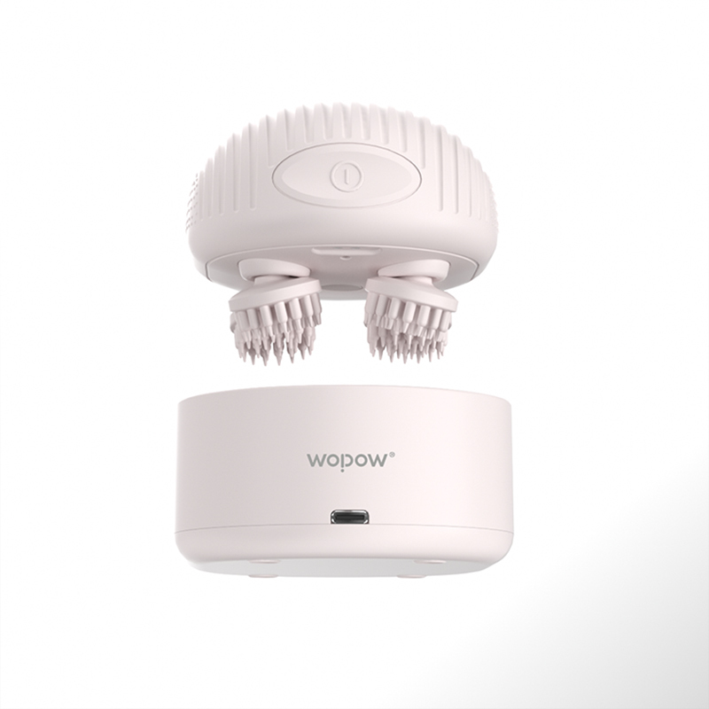 WOPOW 沃品 头部按摩器小巧便携带 干湿两用 按摩清洁 防水头部按摩仪 SM02!