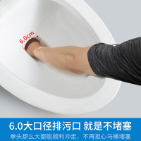 普通抽水马桶坐便器家用卫生间坐厕超漩虹吸式节水防臭座便器闪电客坐便器 [顶配G]金刚微晶釉面-脲醛盖板 350mm