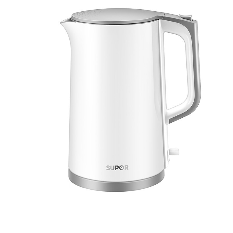 苏泊尔电热水壶烧水壶全自动断电家用一体保温开水茶壶热水壶112白色