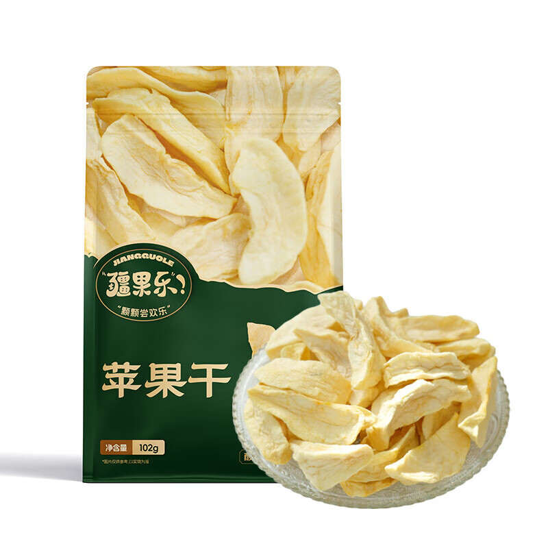 疆果乐疆果果苹果干102g
