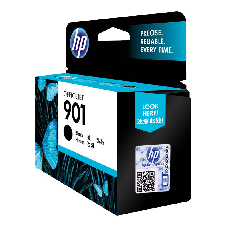 原装惠普901打印机墨盒 hp officejet 4500 J4580 J4660 901XL 黑色彩色 hp4500高清大图