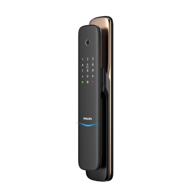 飞利浦(PHILIPSDDL703K 指纹密码锁智能防盗门锁APP远程推拉式电子锁[WIF版]