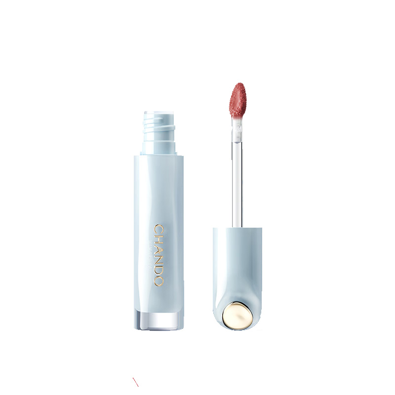 自然堂唇釉2.4ml持久润唇隐纹琉光润采唇釉#P02琉光蜜桃高清大图