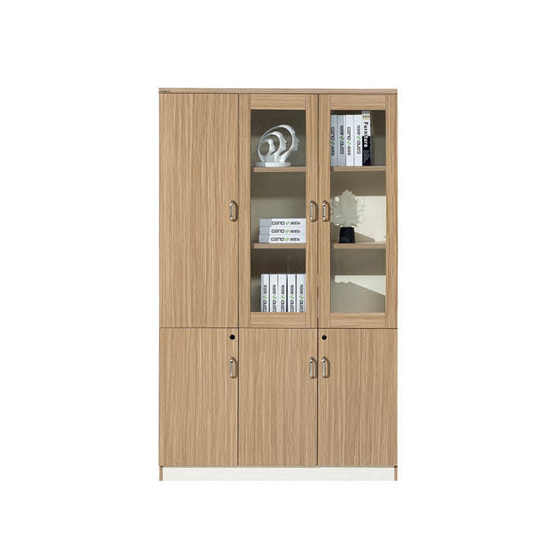 匡大文件柜板式储物柜书柜1.2米左三门文件柜高清大图