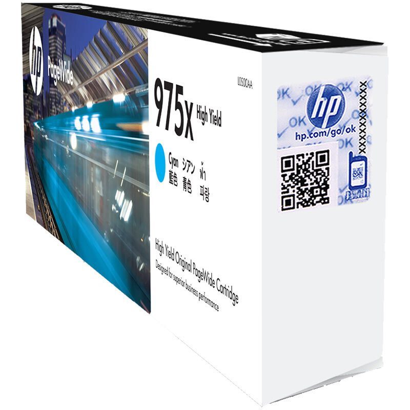 惠普(HP)L0S06AA 975X 黄色墨盒 (975X/黄色7000页)