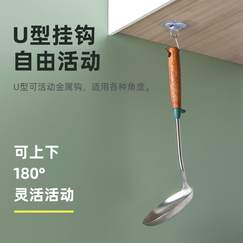 茶花挂钩 强力粘钩免打孔挂钩贴浴室门后三角型挂钩 3只121031高清大图