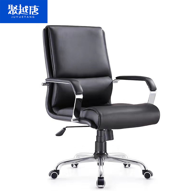 聚越唐人体工学电动升降电脑椅高背大转角音轮旋转办公椅带扶手多功能升降椅高清大图