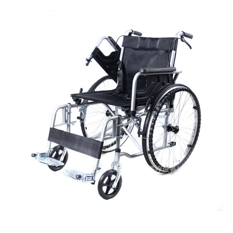 妙坤 护理型轮椅 可后掀扶手可拆腿 软座高清大图